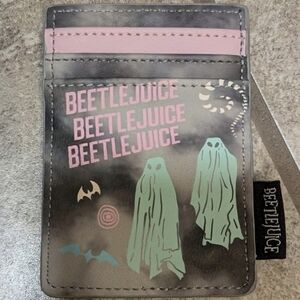PRICE FIRM Loungefly Beetlejuice Cardholder
